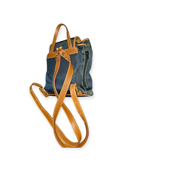 Hunting World Canvas Leather Backpack - Picture 4 of 11